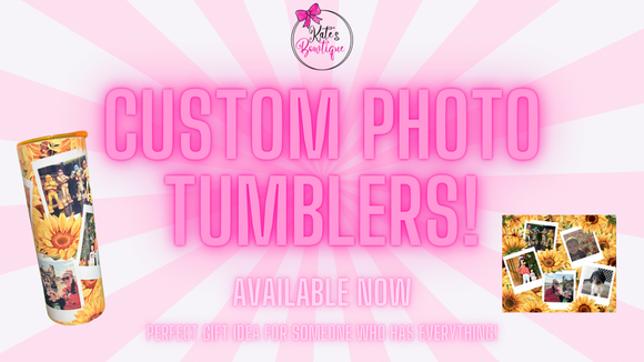 Custom Photo Tumblers