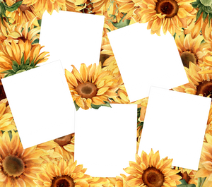 Sunflowers Photo Tumbler