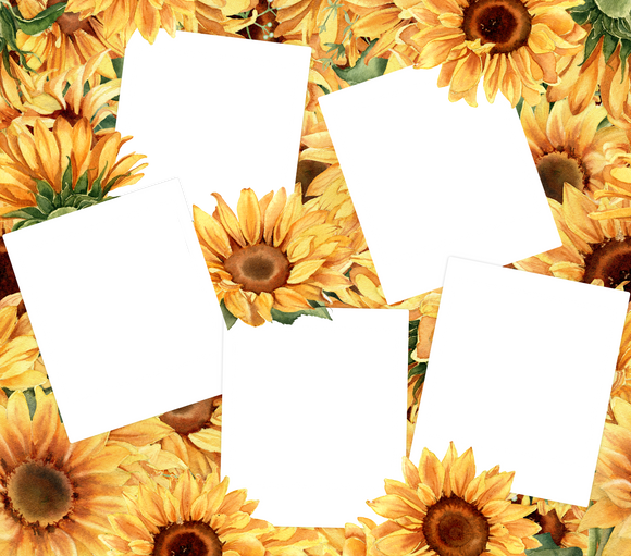 Sunflowers Photo Tumbler